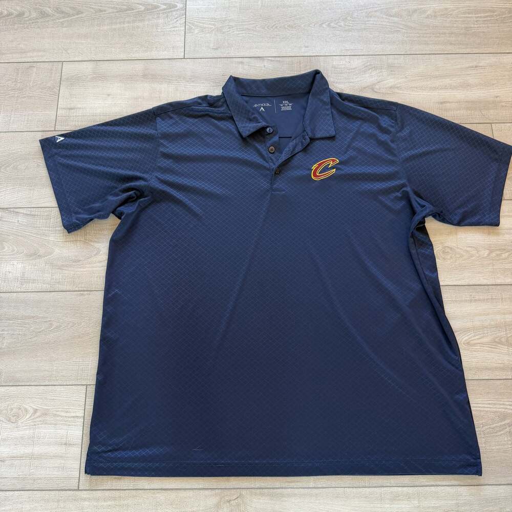 Antigua Cleveland Cavaliers Polo Mens XXL Navy